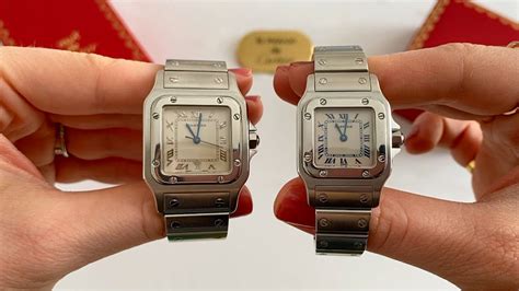 Cartier Santos size chart